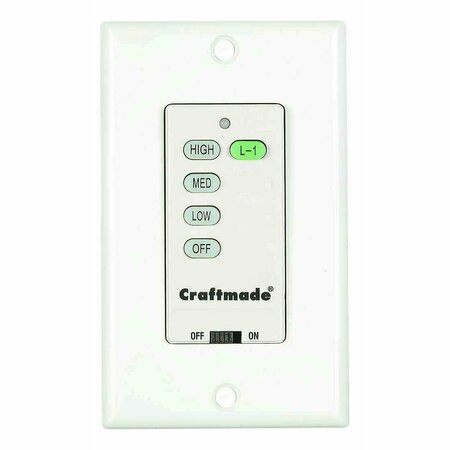 CRAFTMADE Universal Intelligent Wall Control Only UCI-WALL